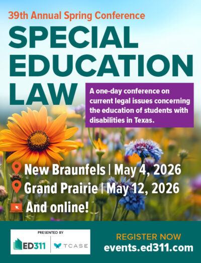 2026 Spring Special Education Law Conference Workbook