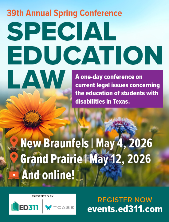 2026 Spring Special Education Law Conference Workbook