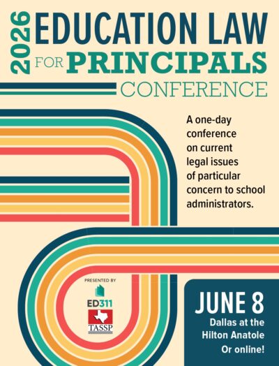 2026 Education Law for Principals Conference Workbook