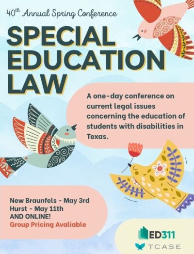 2027 Spring Special Education Law Conference Workbook